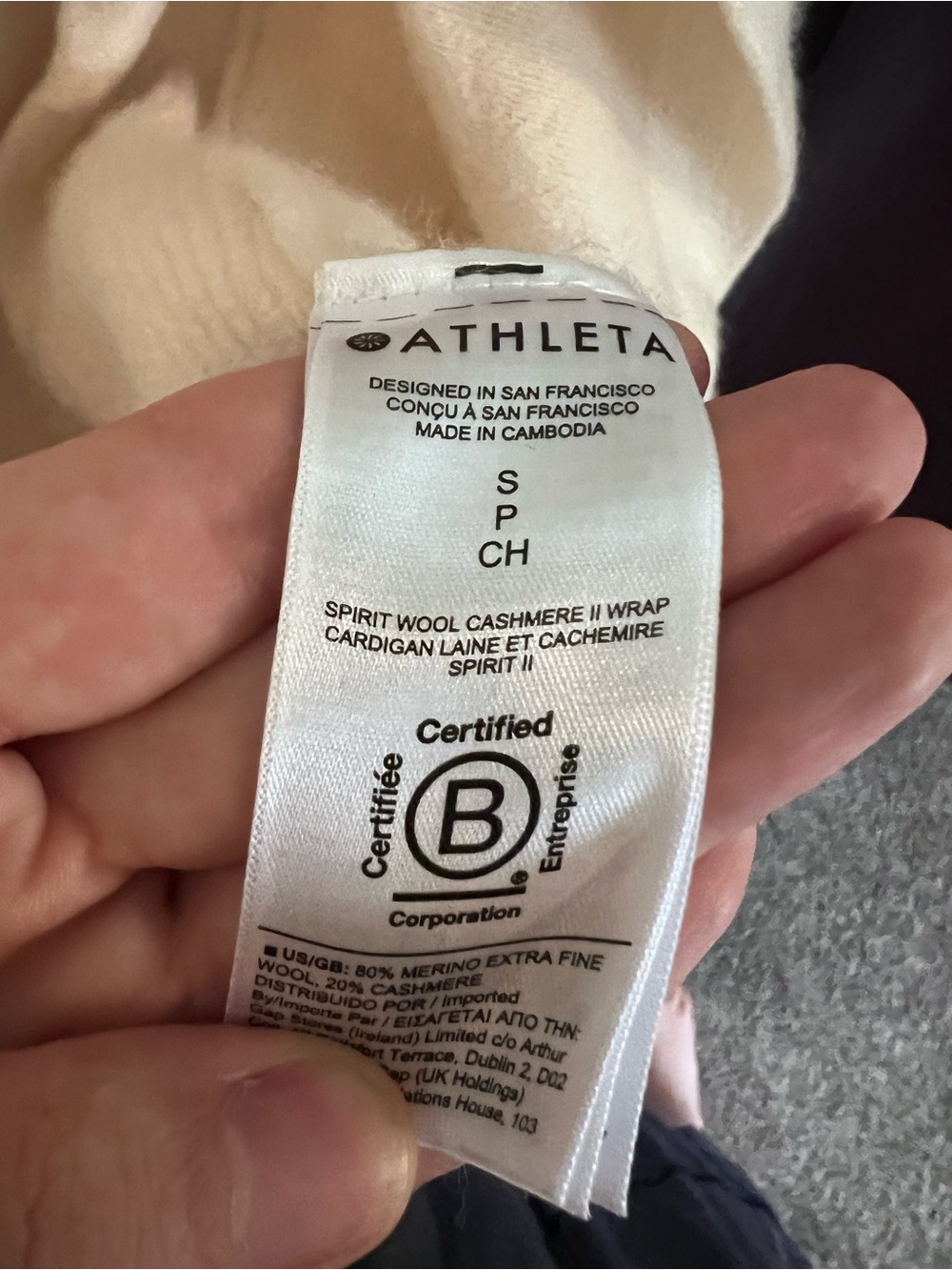 Athleta Spirit Wool Cashmere Sweater - Picture 12 of 12